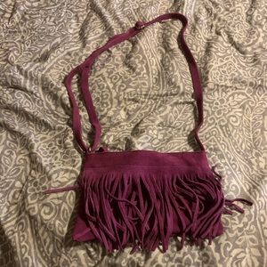 Purple purse
